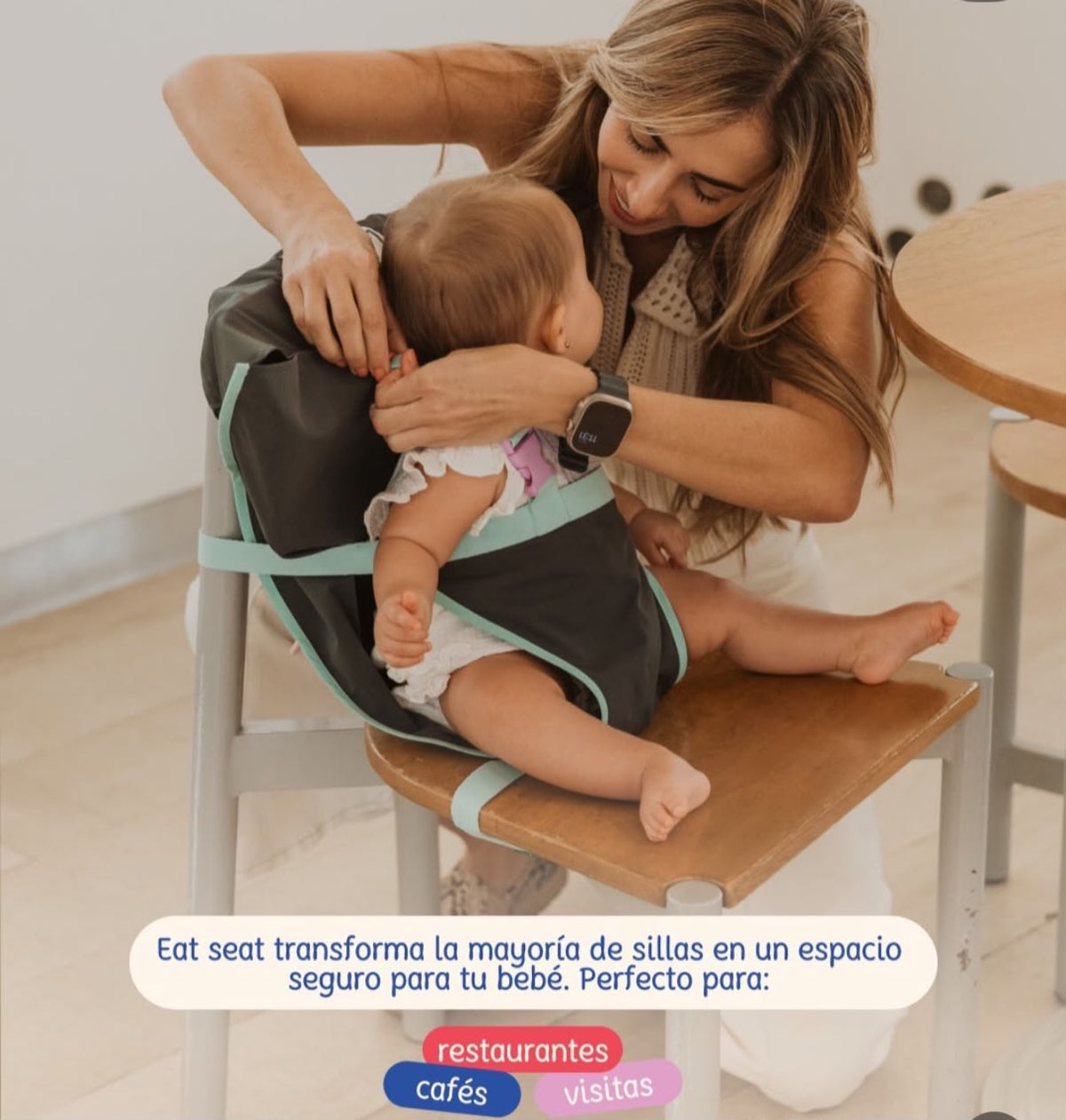Silla para Bebe portátil - EatSeat