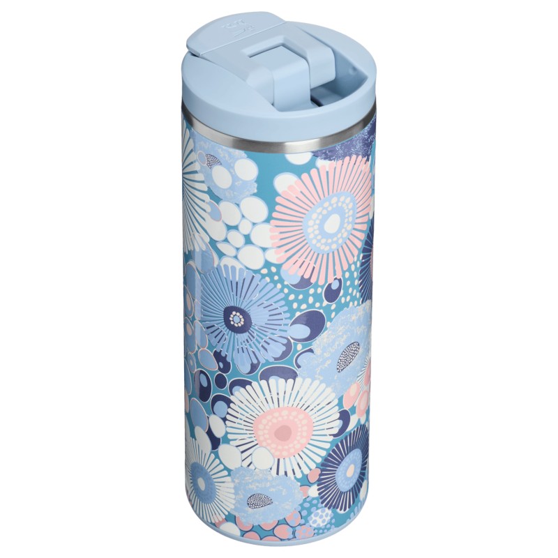 Termo Stanley Aerolight Transit Flip Top Mug 12 oz Blue Dream Wildflower