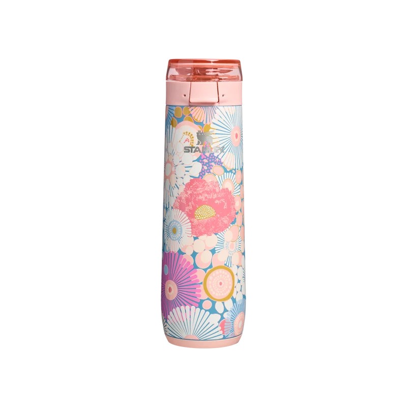 Termo Stanley Flowstate Spring Bottle Sorbet Wildflower 20oz