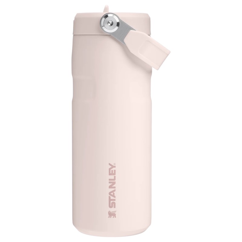 Termo Stanley Iceflow Flip Straw Lid Rose Quartz  16 Oz