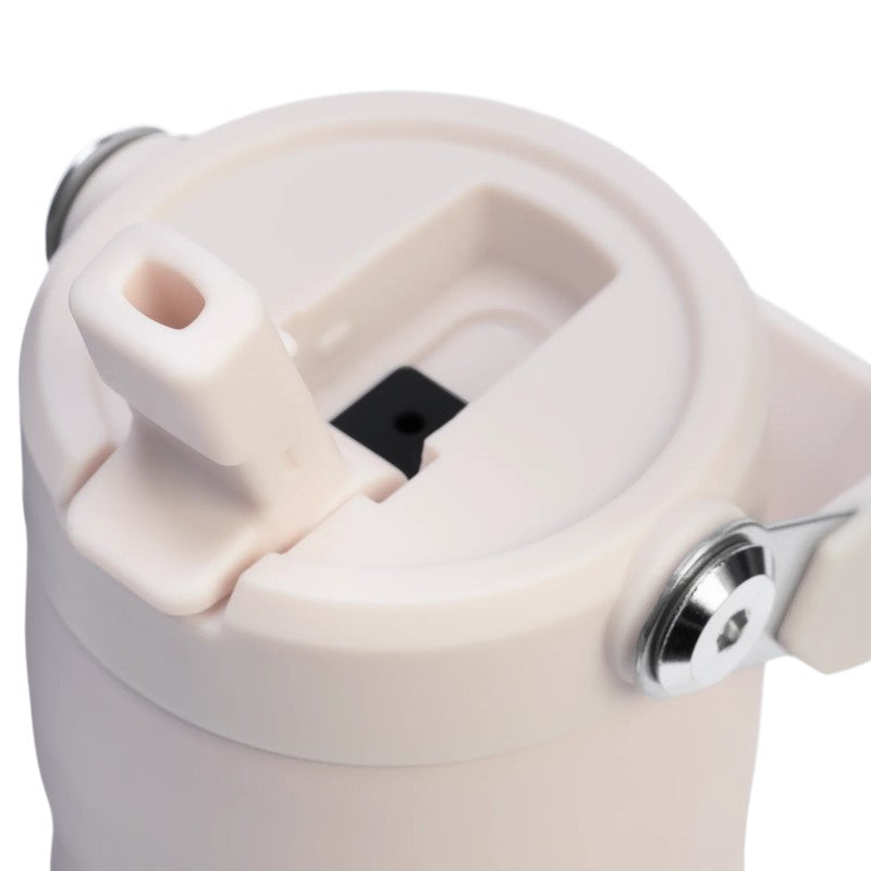 Termo Stanley Iceflow Flip Straw Lid Rose Quartz  16 Oz