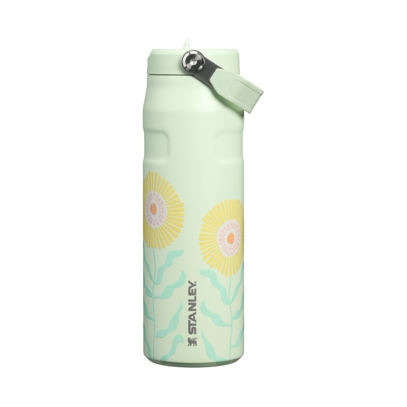Termo Stanley Iceflow Flip Straw 16 oz Honeydew Garden