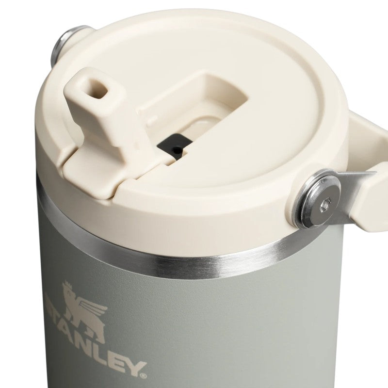 Termo Stanley Classic Flip Straw Tumbler 30 Oz Sage Grey