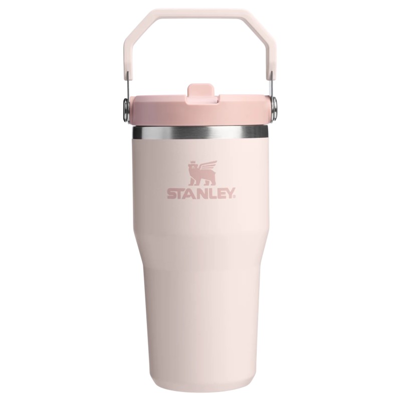 Termo Stanley IceFlow Flip Straw Tumbler 20 oz Rose Quartz