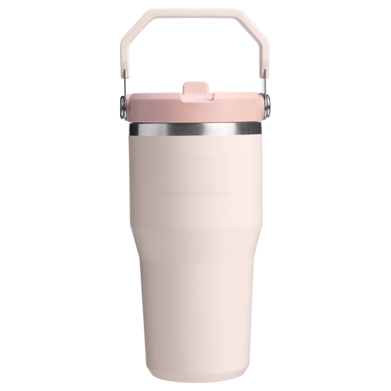 Termo Stanley IceFlow Flip Straw Tumbler 20 oz Rose Quartz