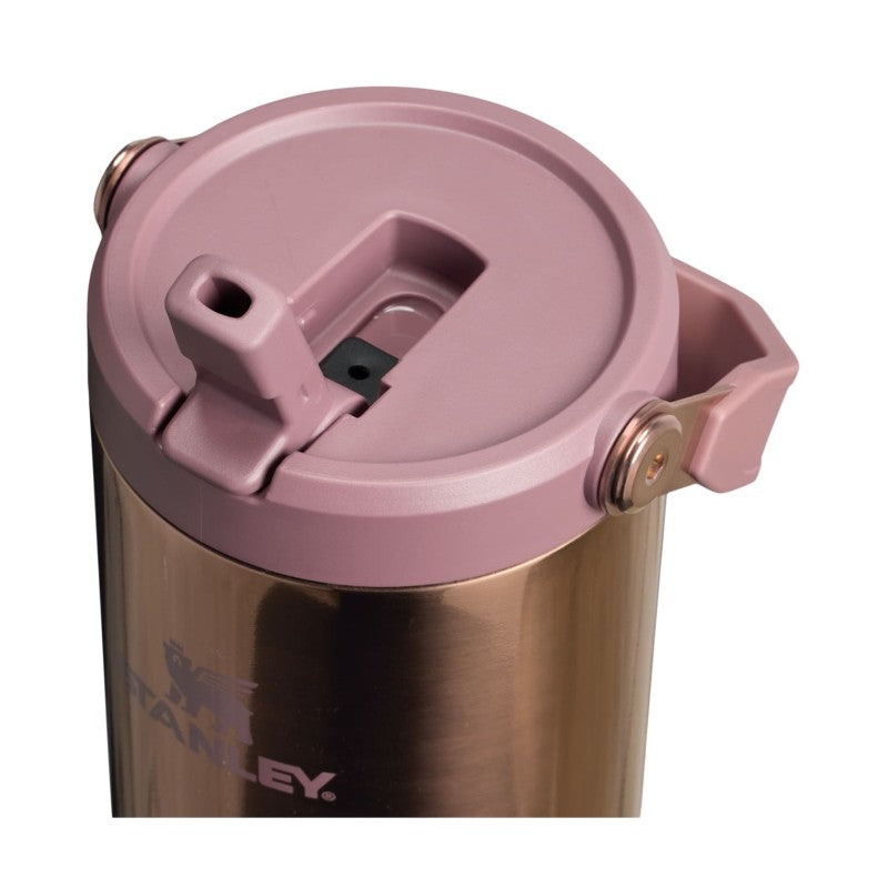 Termo Stanley Classic Flip Straw Tumbler  30 Oz Polished Rose Gold