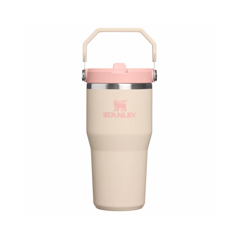 Termo Stanley  IceFlow Straw Tumbler 20 oz - Champagne