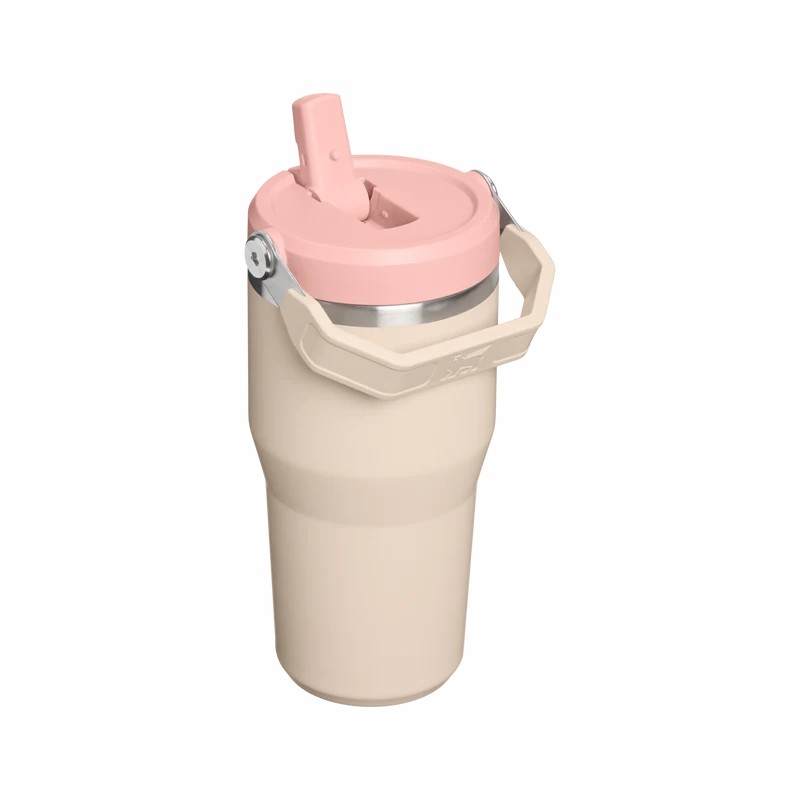Termo Stanley  IceFlow Straw Tumbler 20 oz - Champagne