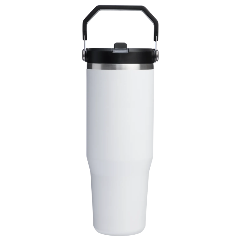 Termo Stanley Classic Flip Straw Tumbler  30 Oz Chalk