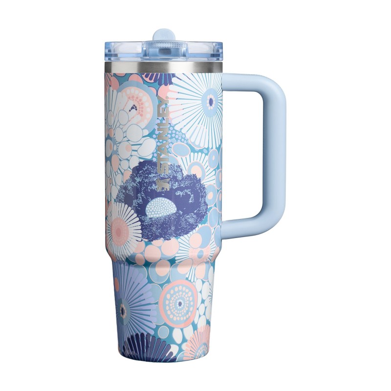 Termo Stanley Quencher Protour 30 Oz Blue Dream Wildflower