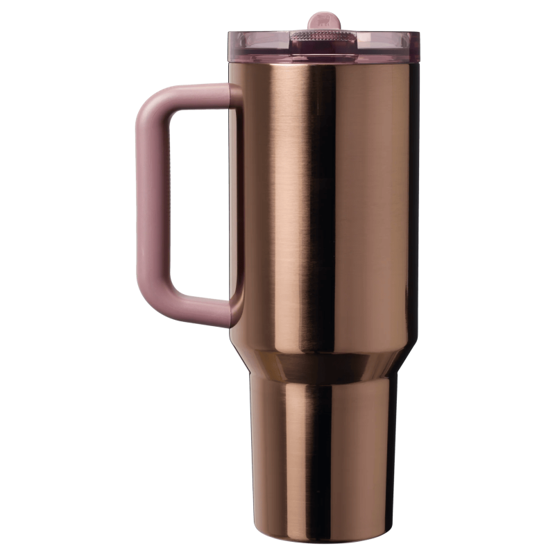 Termo Stanley Quencher ProTour 40 Oz Polished Rose Gold