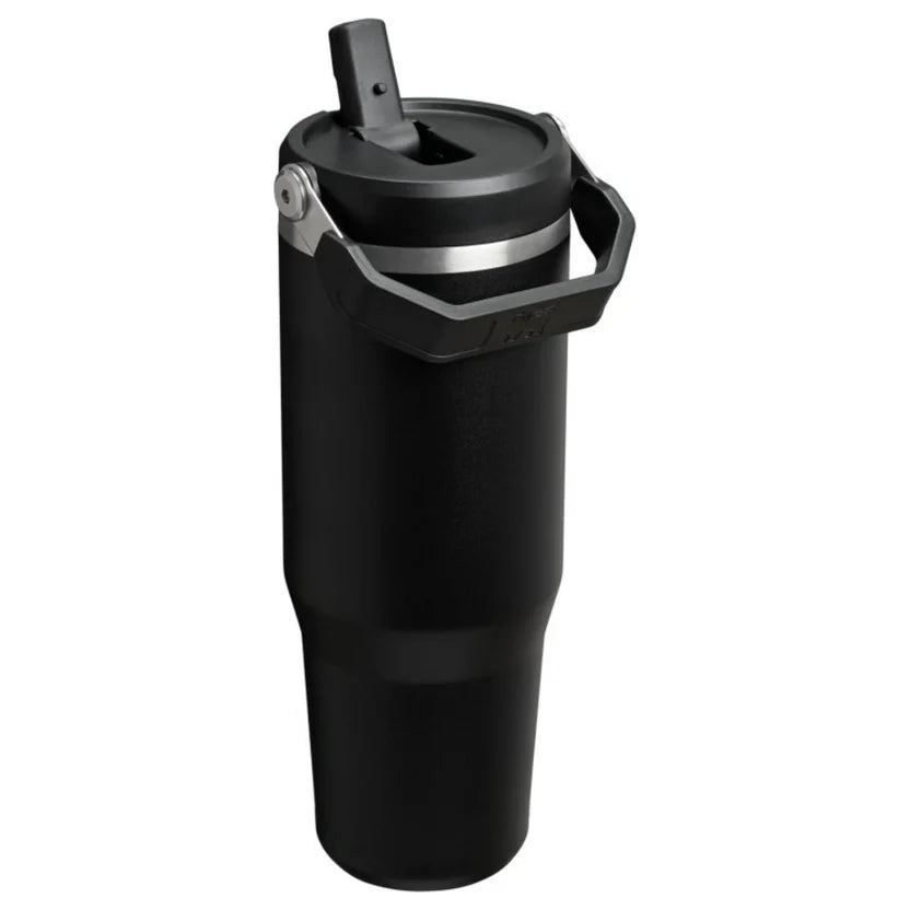 Termo Stanley Classic Flip Straw Tumbler  30 Oz Black 2.0
