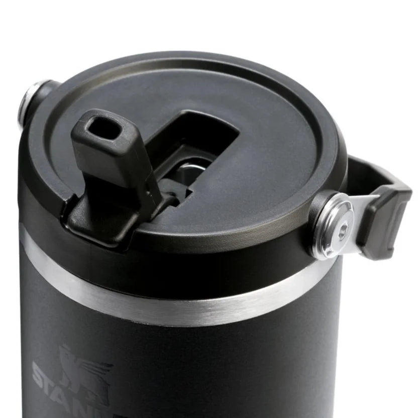 Termo Stanley Classic Flip Straw Tumbler  30 Oz Black 2.0