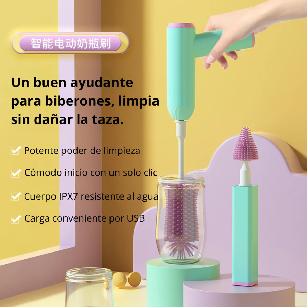 Cleaning brush limpiador de termos/ teteros